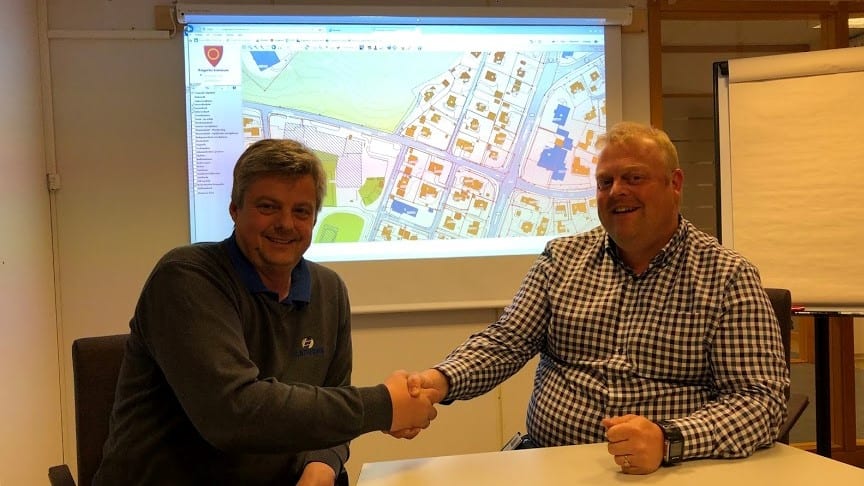 Isachsen Anlegg signerte kontrakt med Ringerike kommune